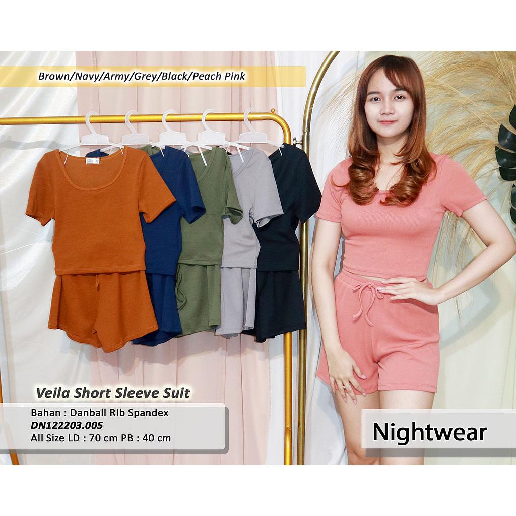 Veila short sleeve suit (DN.005)
