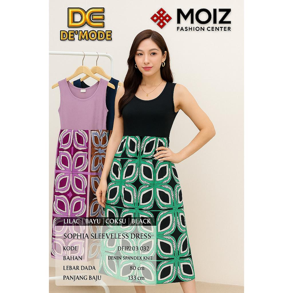 Sophia Sleeveless Dress(DF.032)