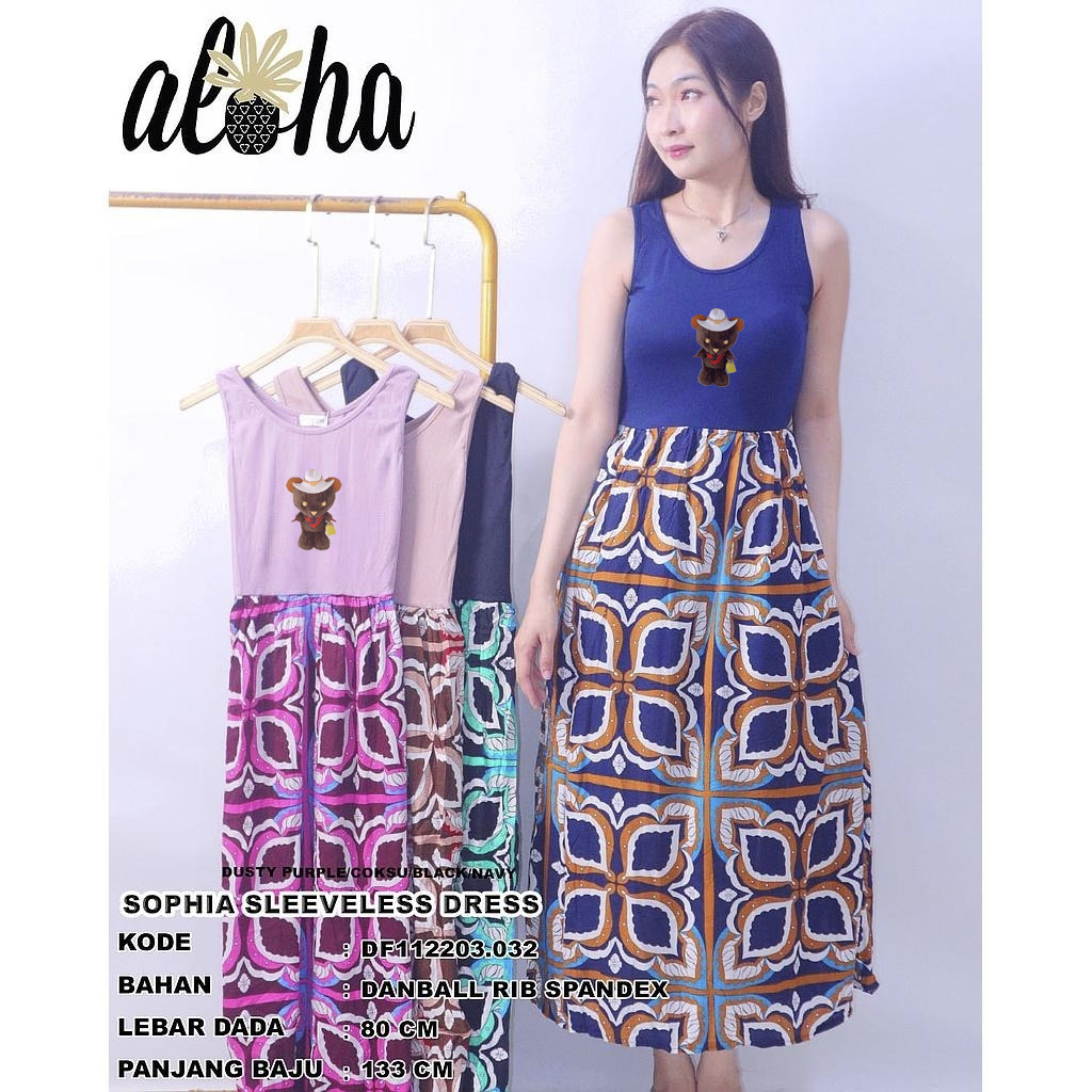 Sophia Sleeveless Dress(DF.032)