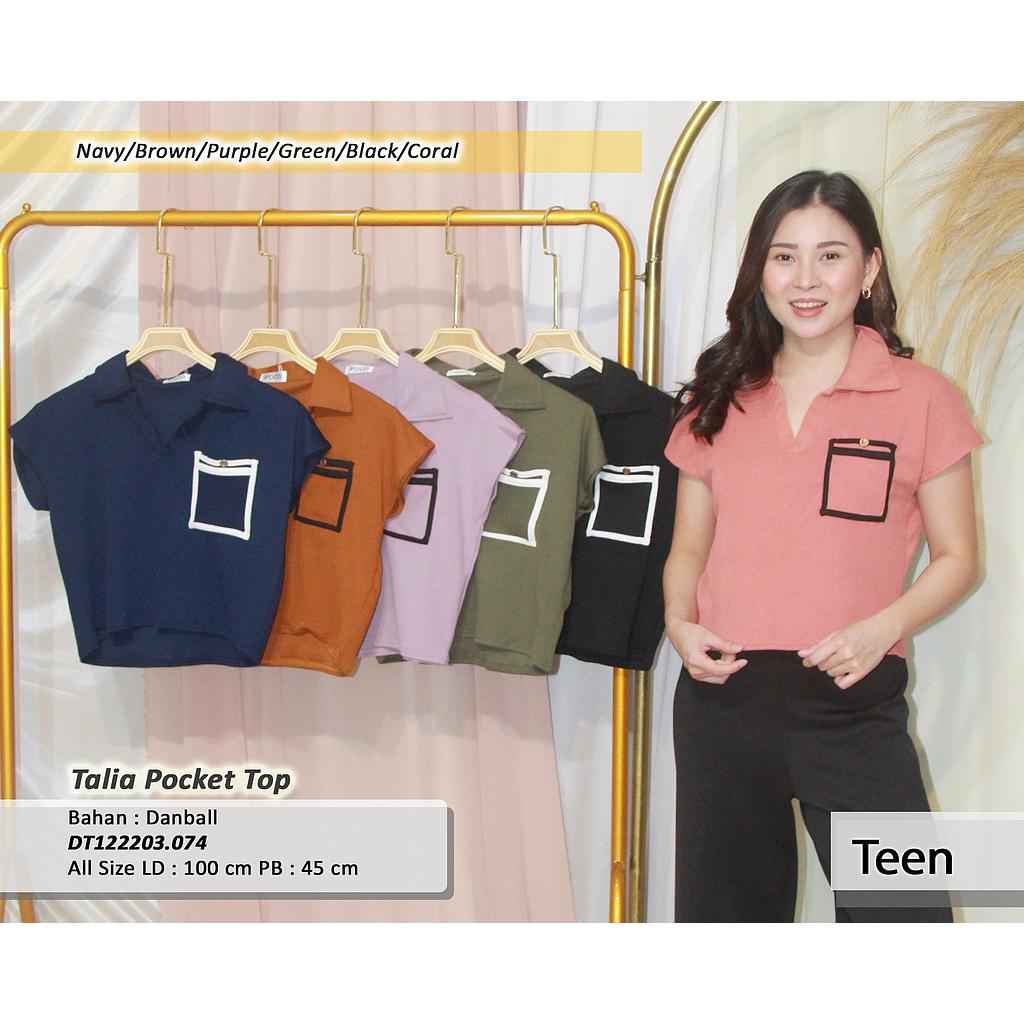 Talia Pocket top (DT.074)
