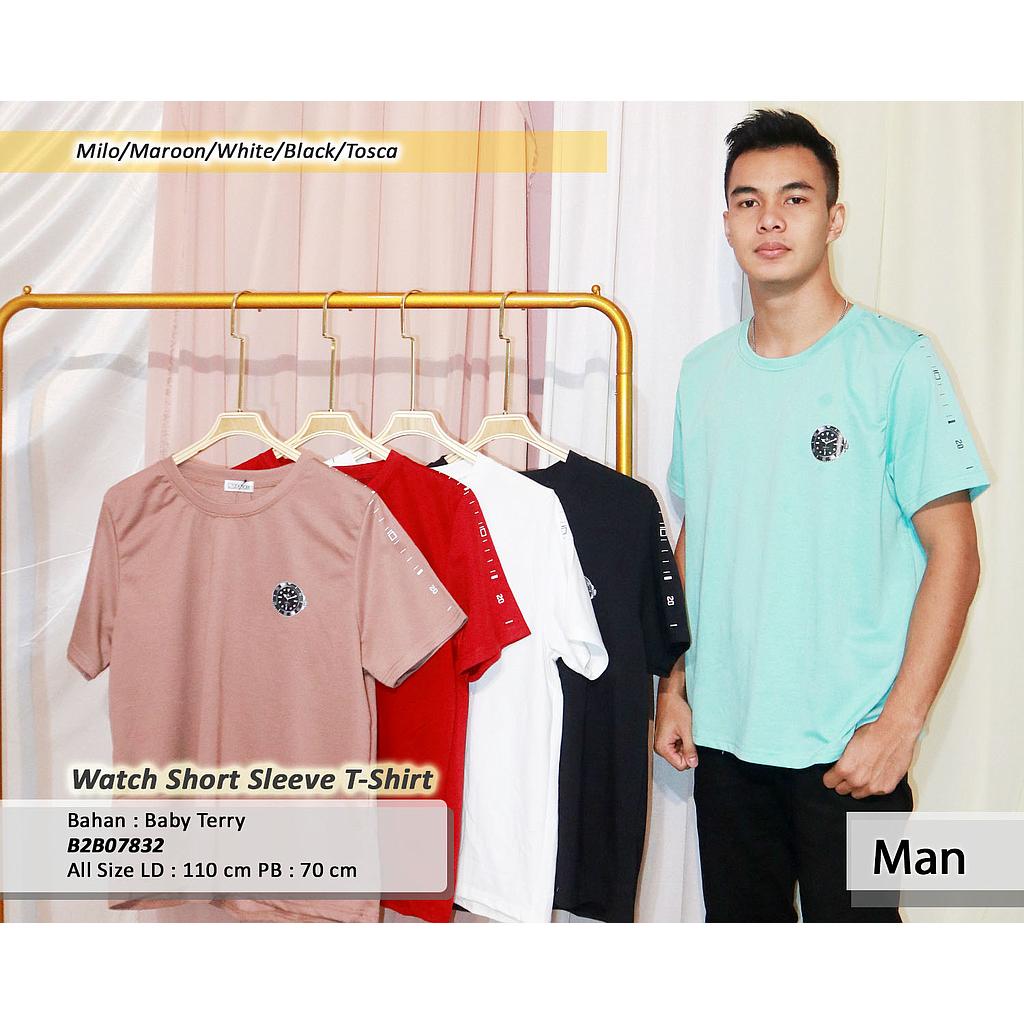 Watch short sleeve T-shirt