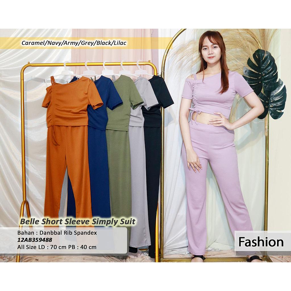Belle Short Sleeve Simply Suit