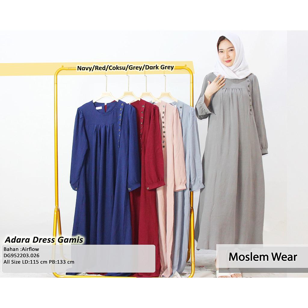 Adara dress Gamis(DG.026)