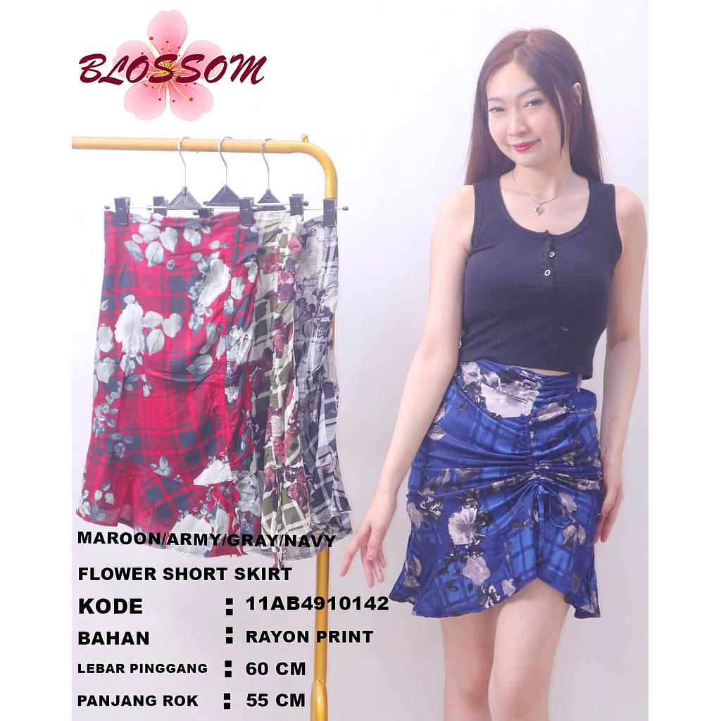 Flower SHORT Skirt (AB491)