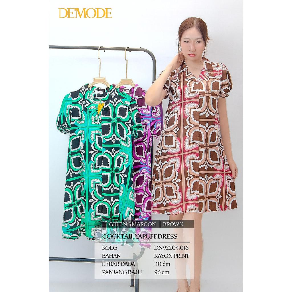 Ocktavia puff Dress (DN.0160)