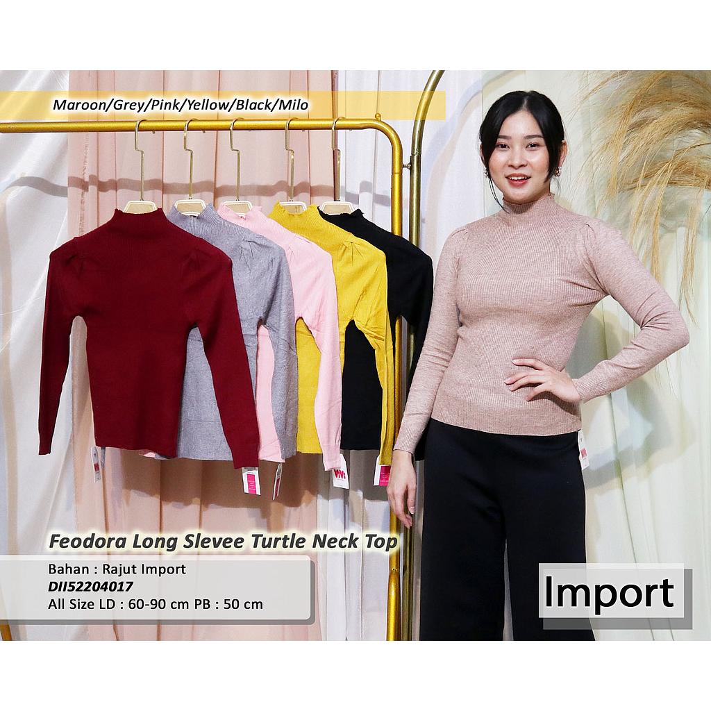 Isabella Long sleeve Turtle Neck Top