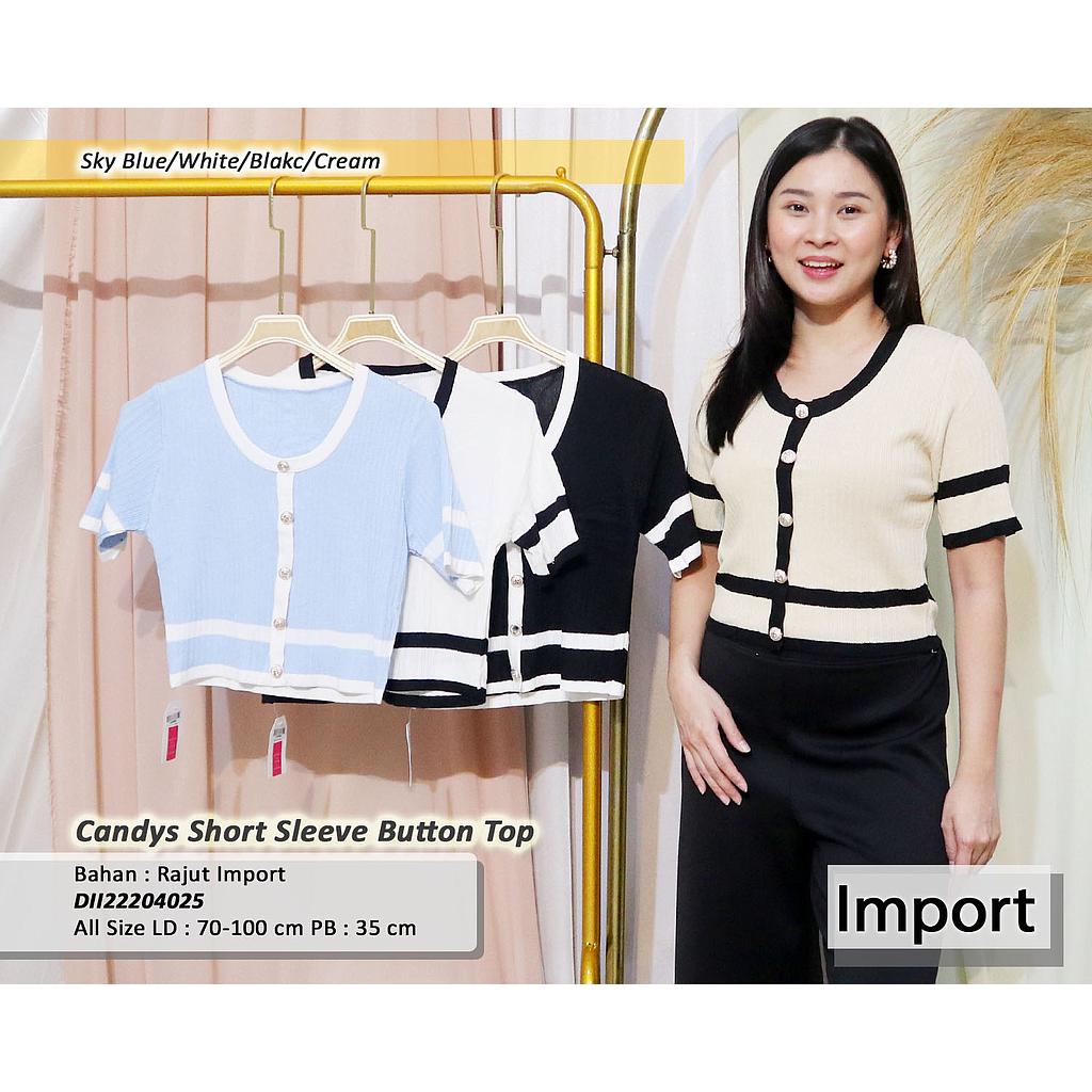 Peonia short sleeve top