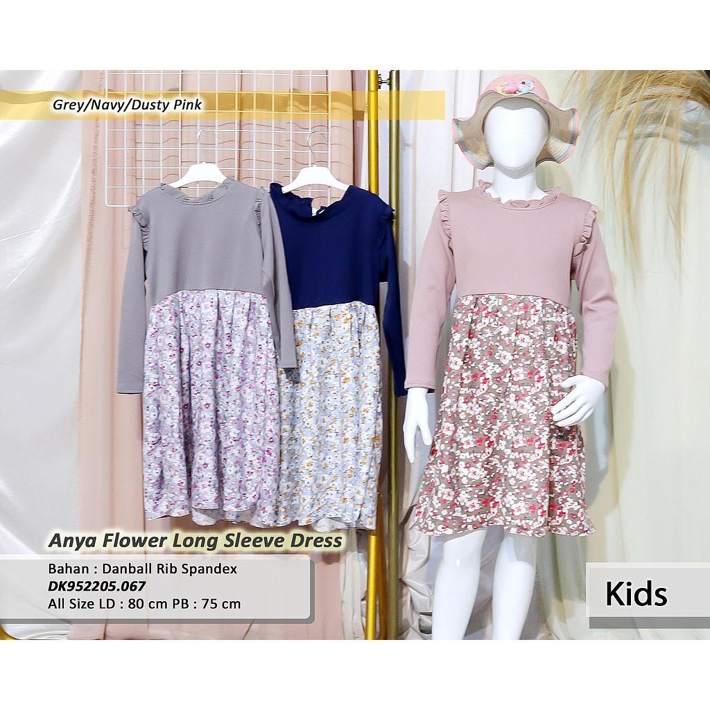 Anya Flower Long dresss (DK.067)