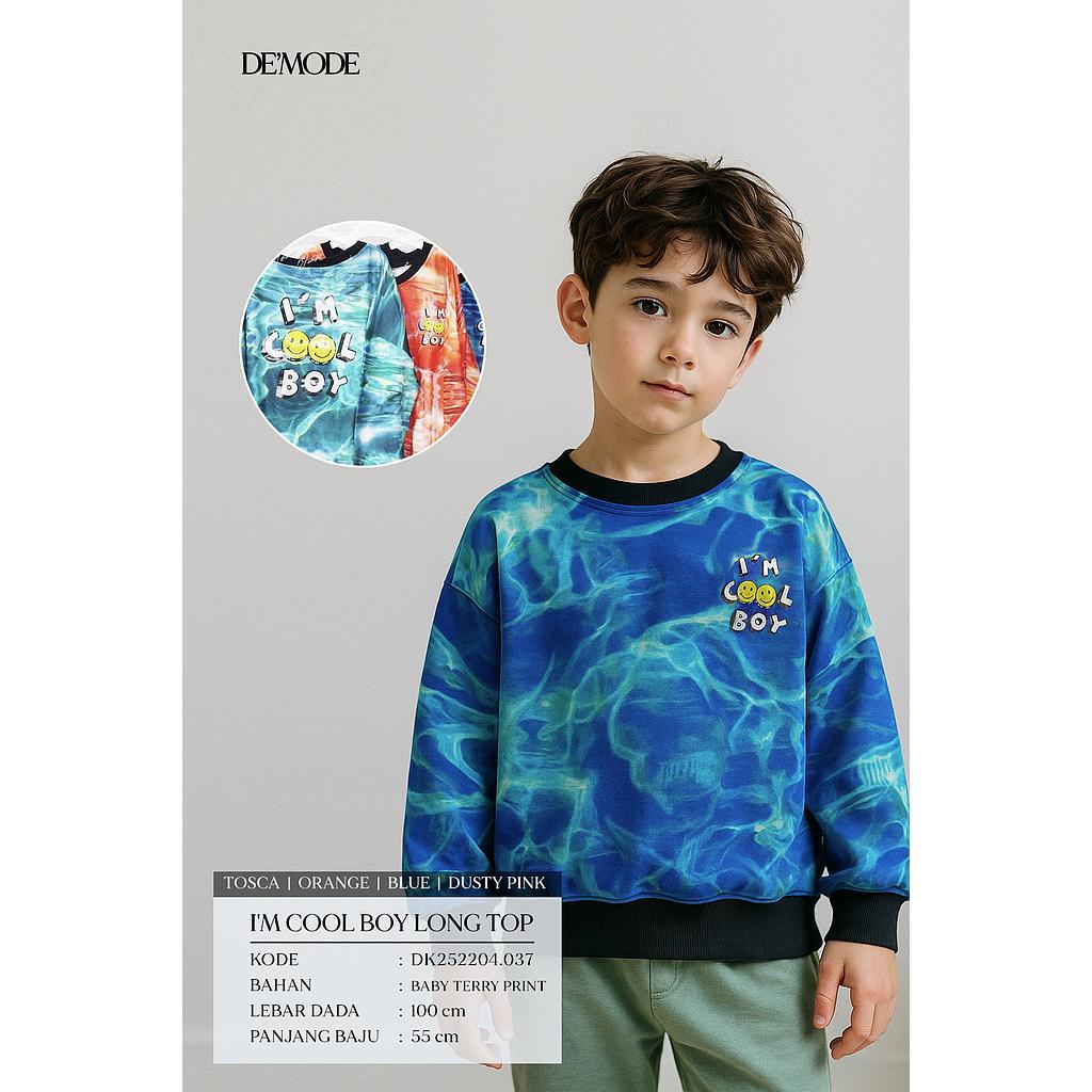 i'm Cool Boy Long  Top(DK.037)