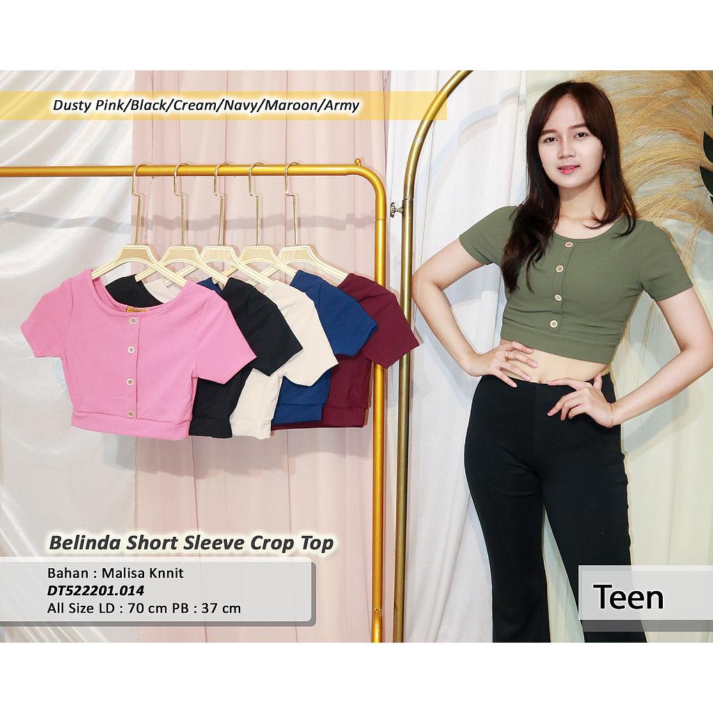 Belinda short sleeve crop top(DT.014)