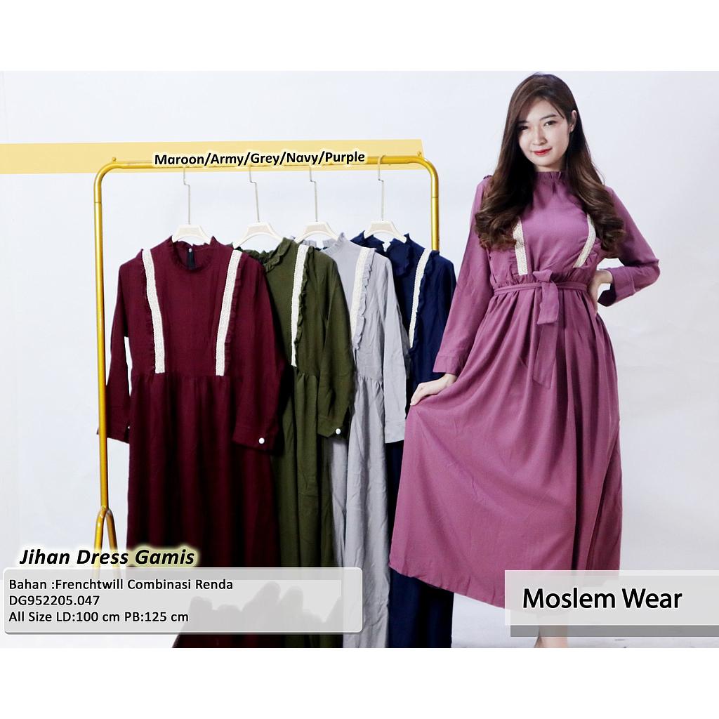 Jihan dress gamis(DG.047)