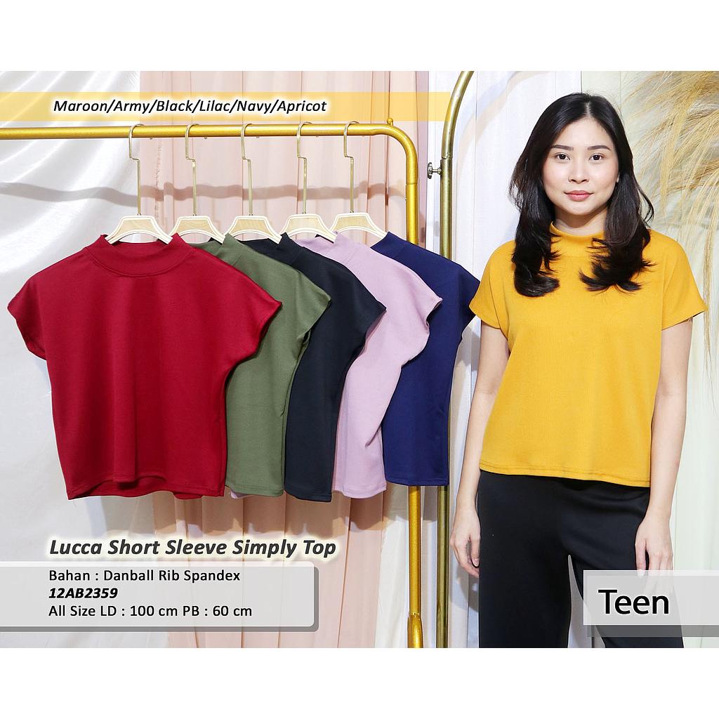 Lucca Short Sleeve Simply Top