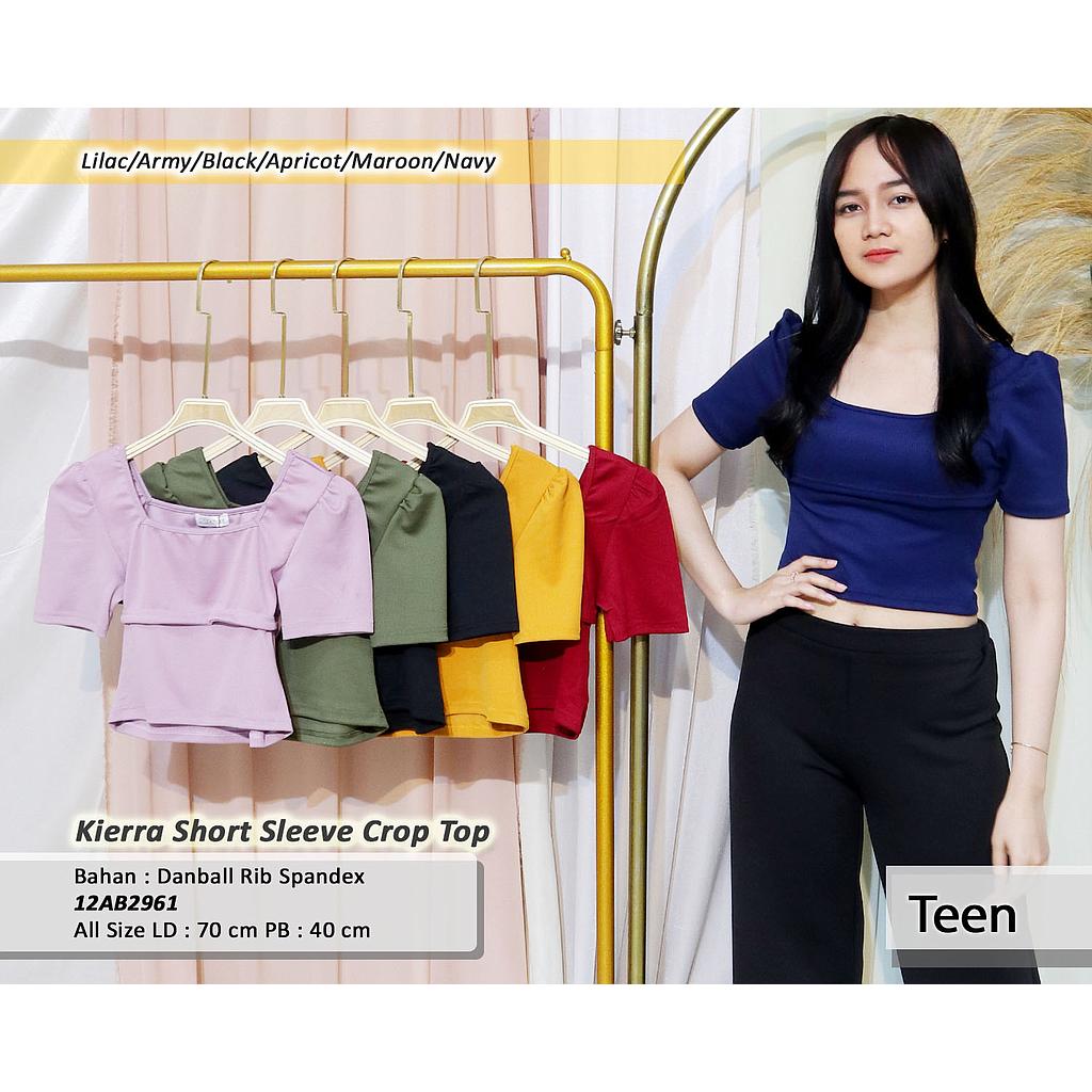 Kierra Short Sleeve Crop Top