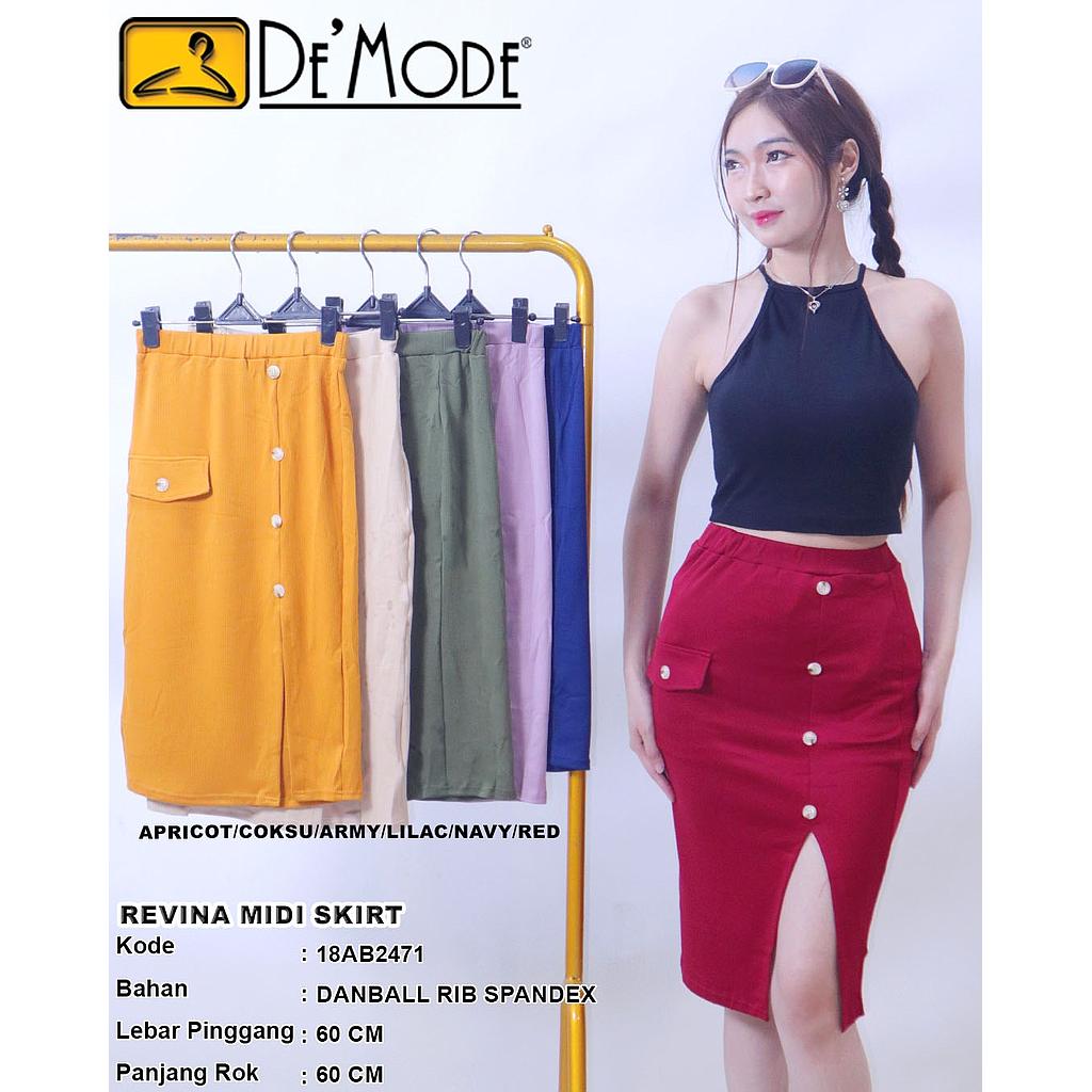 Revina MIDI skirt (AB247)