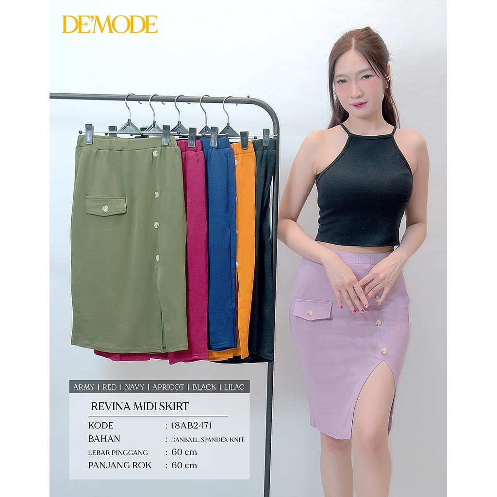 Revina MIDI skirt (AB247)