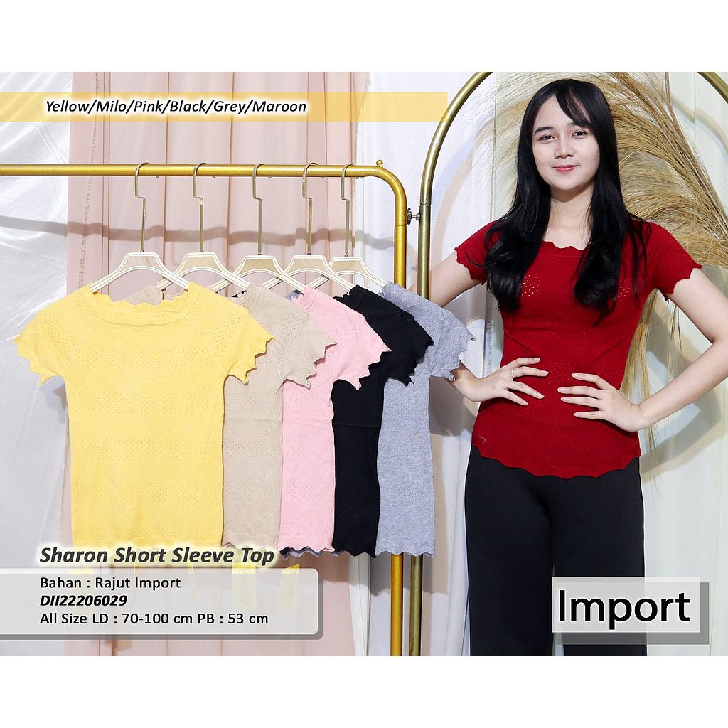 Sharon Short Sleeve Top