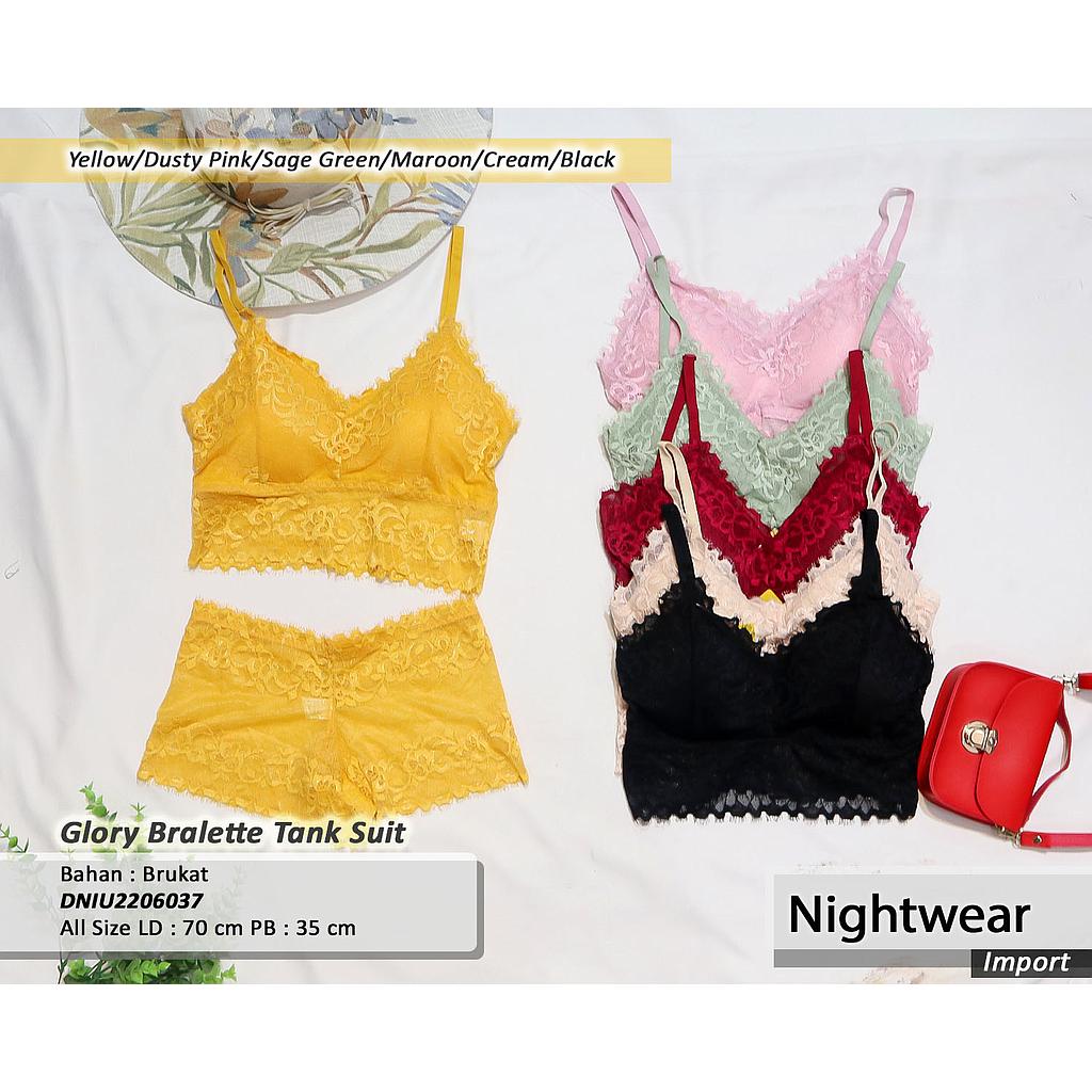 Glory bralette tank suit