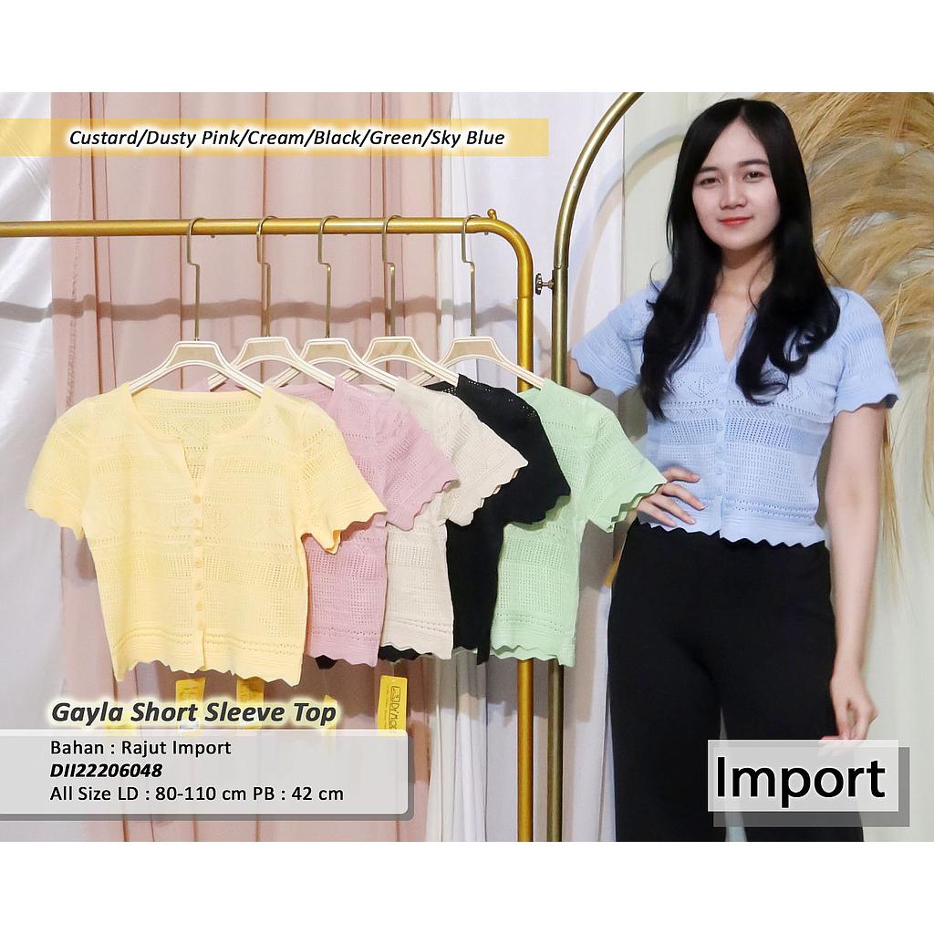Gayla Short Sleeve Top
