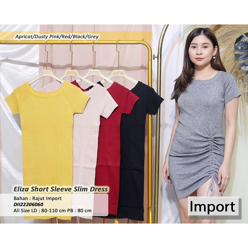 Eliza short sleeve slim dress