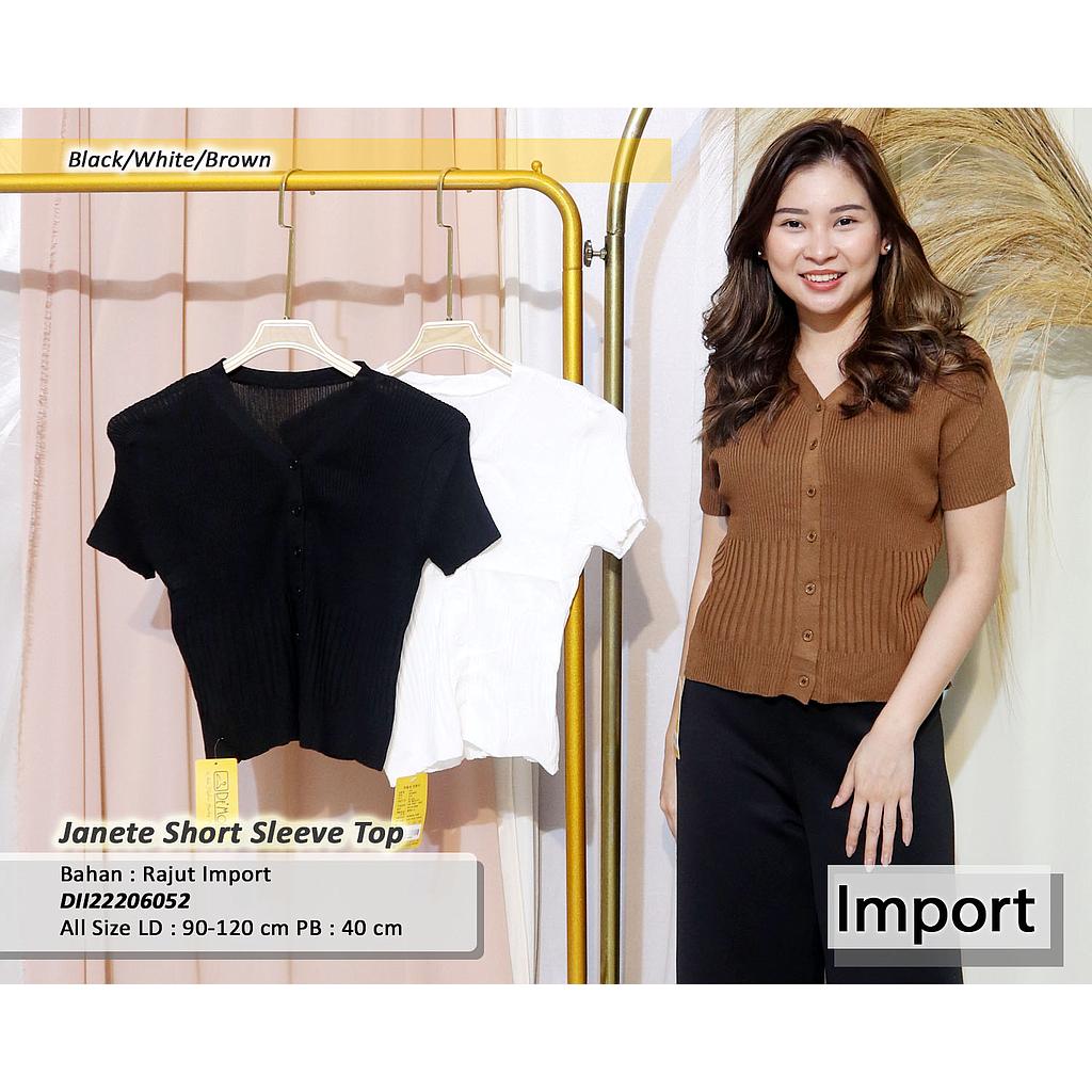 Janete Short Sleeve Top