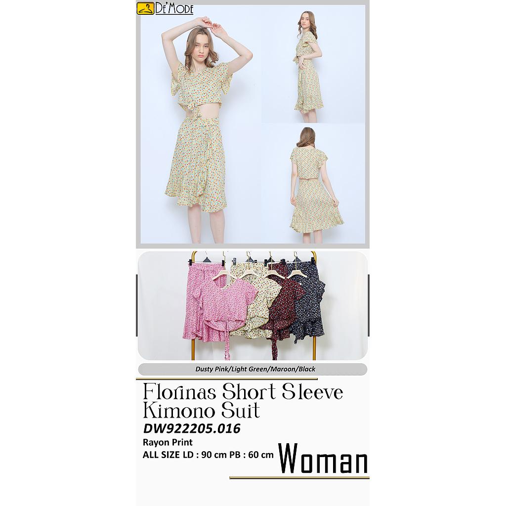 Florina short sleeve Kimono suit (2 piece) (DW.016)