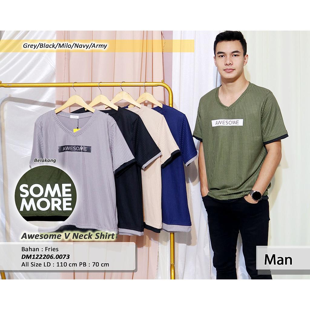Awesome V Neck Shirt(DM.0073)