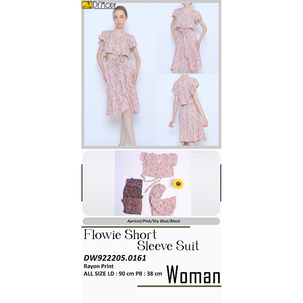 Flowie short sleeve suit (2piece)  (DW.0161)
