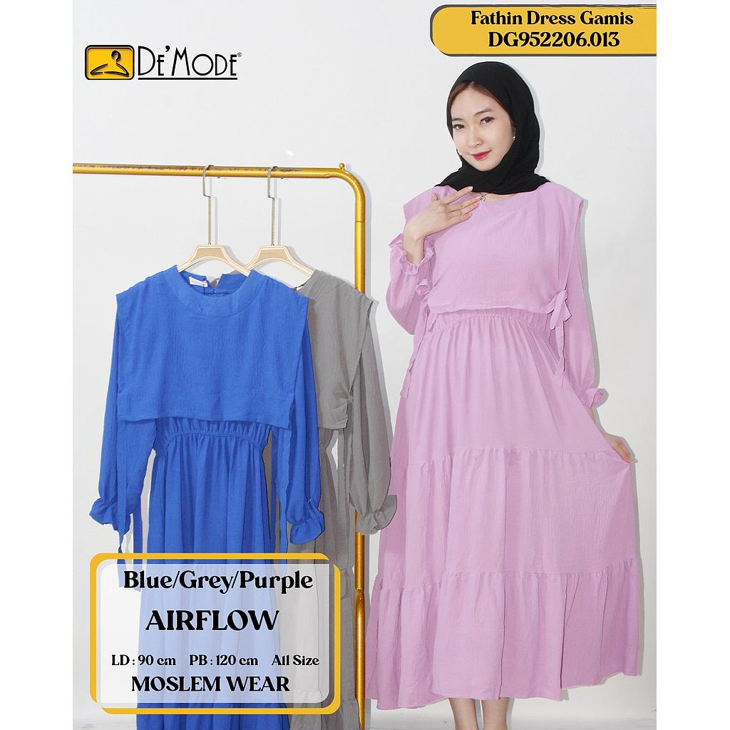 Fathin dress gamis(DG.013)