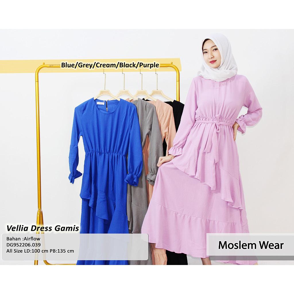 Vellia Dress Gamis(DG.039)