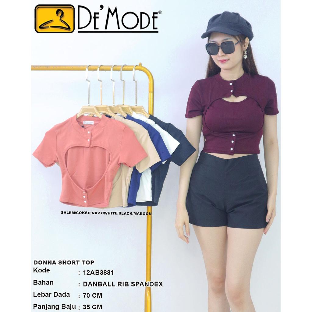 Donna Short Top(AB388)