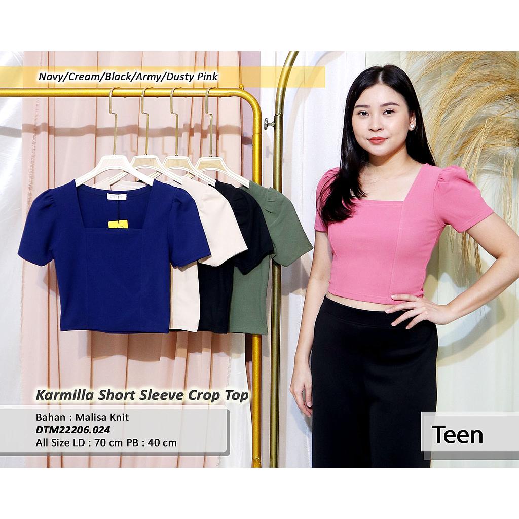 Karmilla Short Sleeve Crop Top(DT.024)