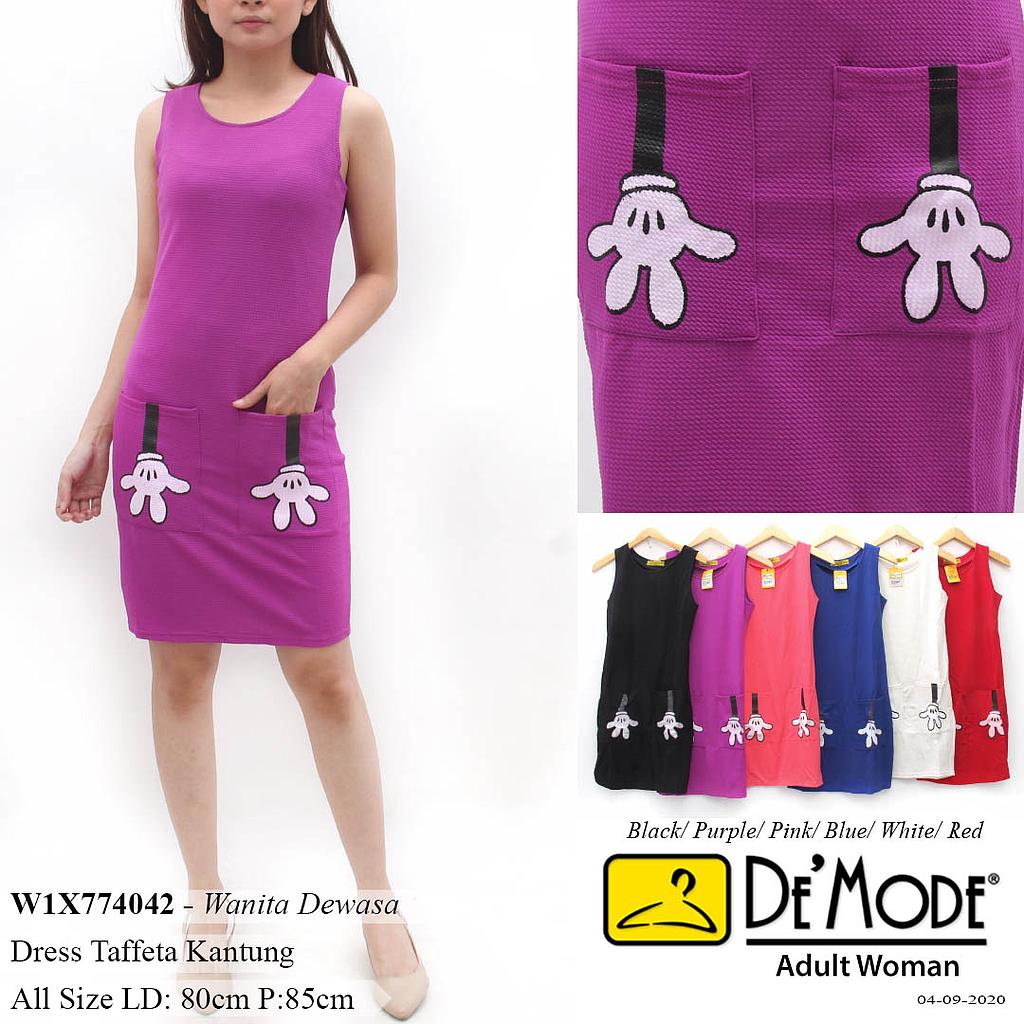 Minnie Hand Sleeveless dress (X774)