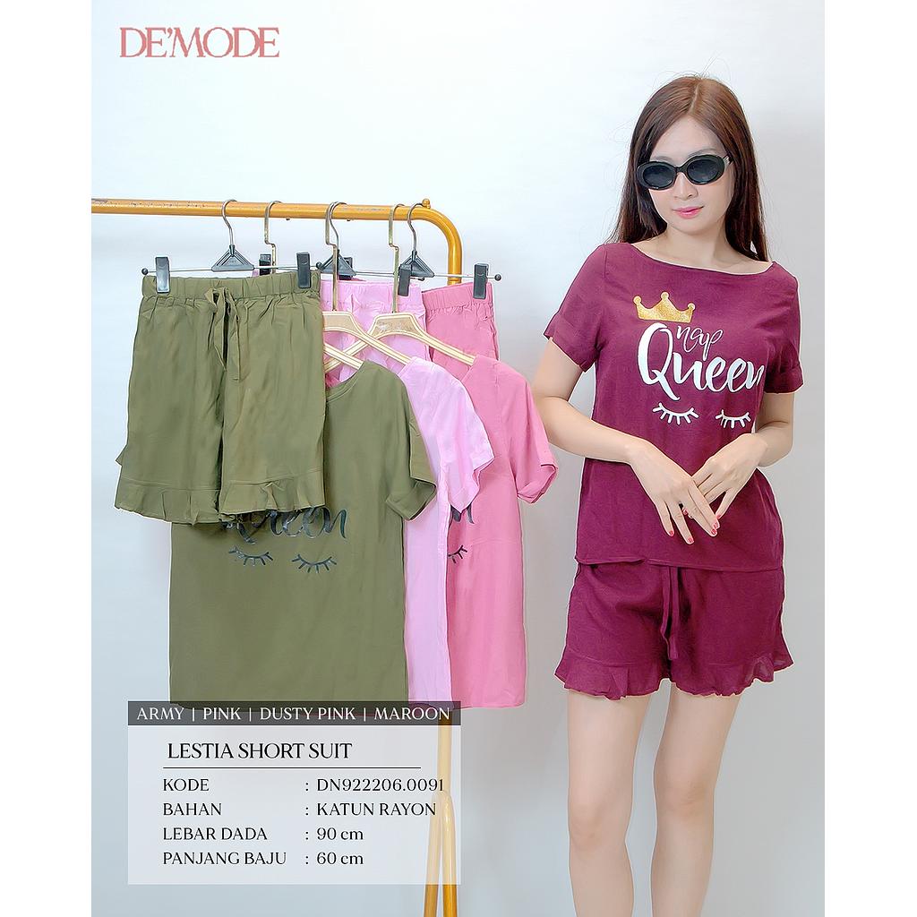 Nap Queen 2 Short Sleeve Suit (2piece)(DN.0091)