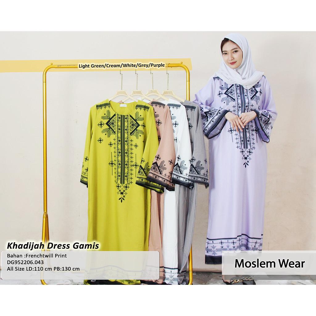 Khadijah dress Gamis (DG.043)