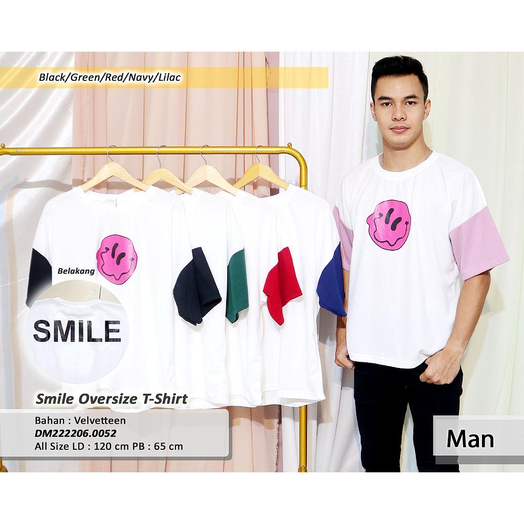 Smile Oversize T-Shirt(DM.0052)