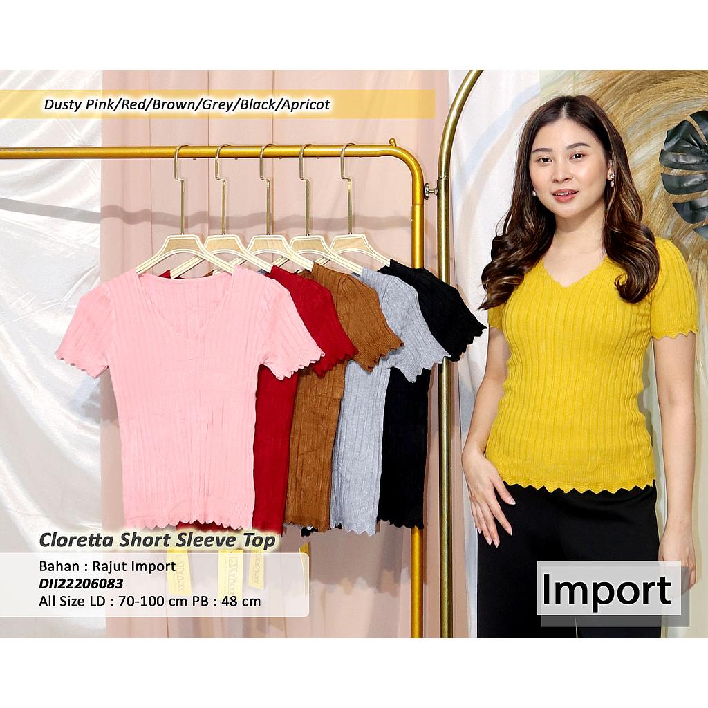 Cloretta Short Sleeve Top