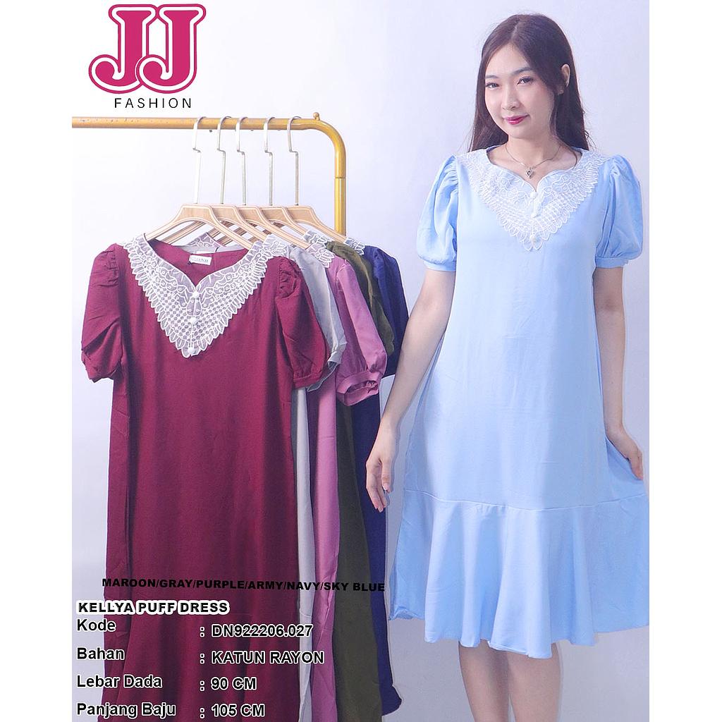 Kellya Puff  Dress(DN.027)