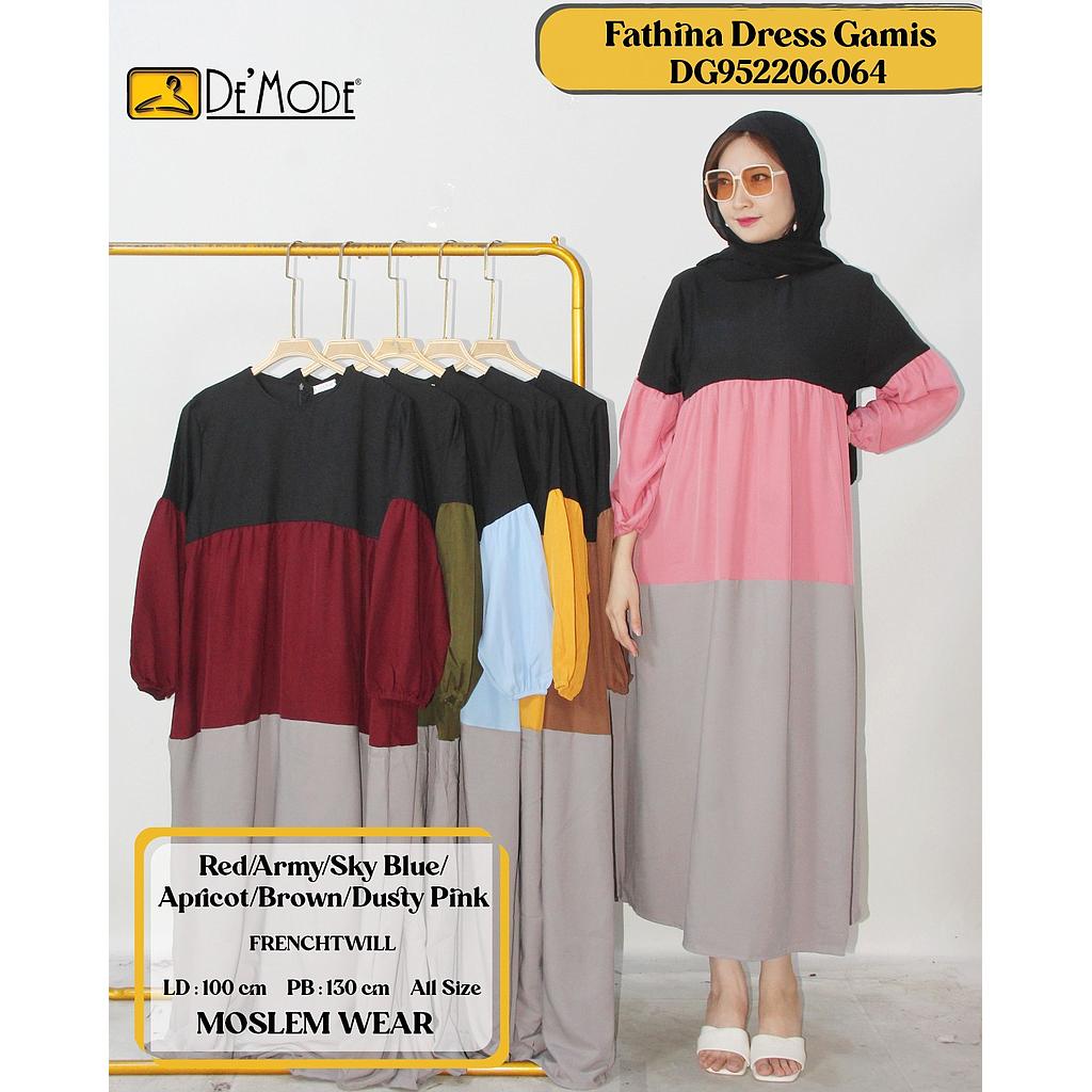 Fathina Dress Gamis(DG.064)