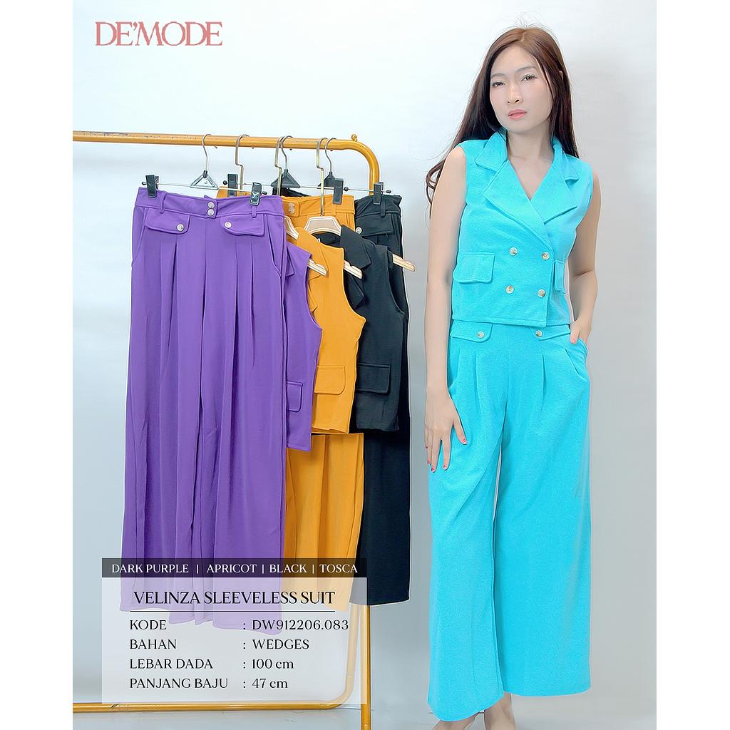 Velinza sleeveless suit ( 2 piece ) (DW.083)