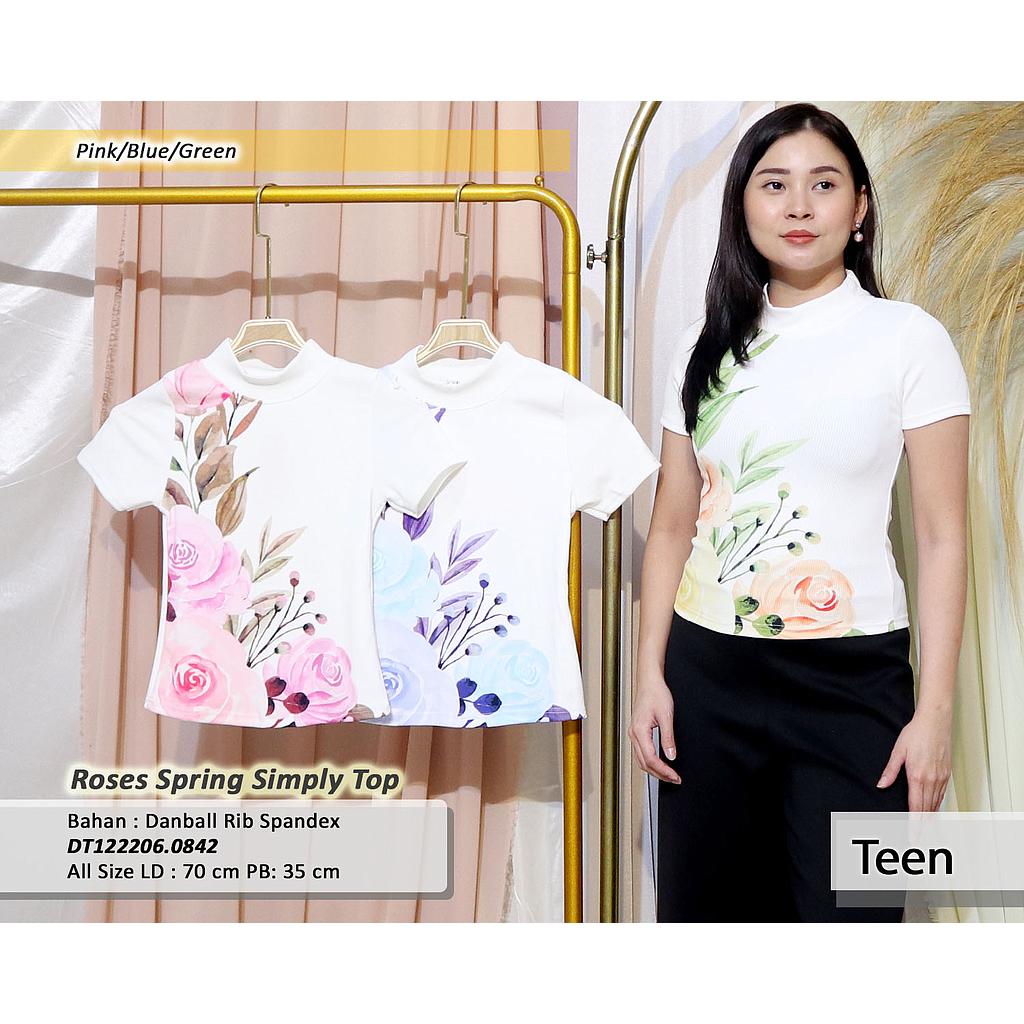 Roses Spiring Simply Top(DT.0842)