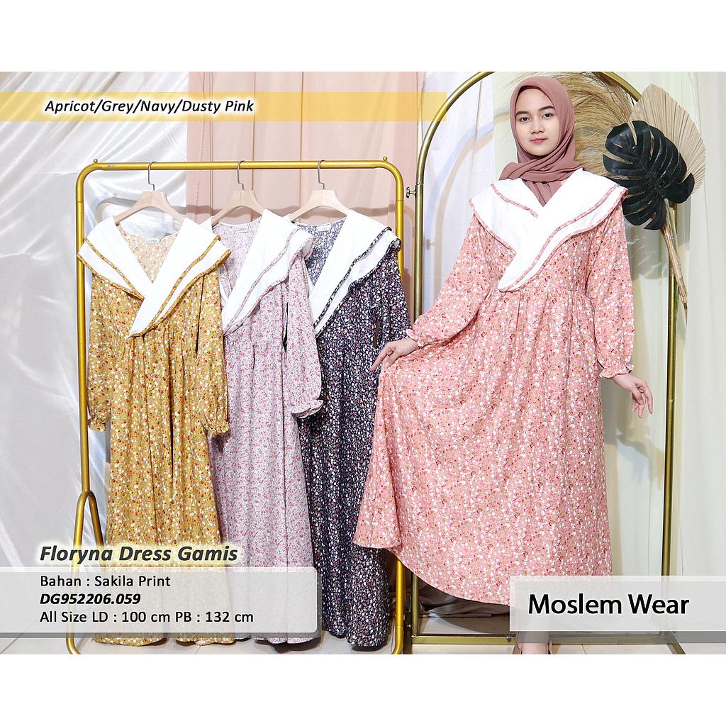 Floryna Dress Gamis(DG.059)