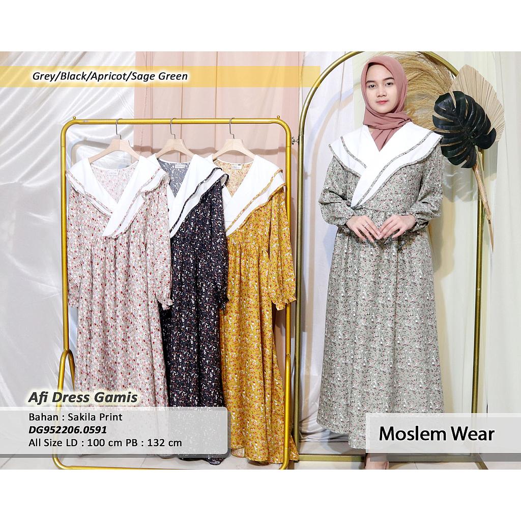 Afi Dress Gamis(DG.0591)