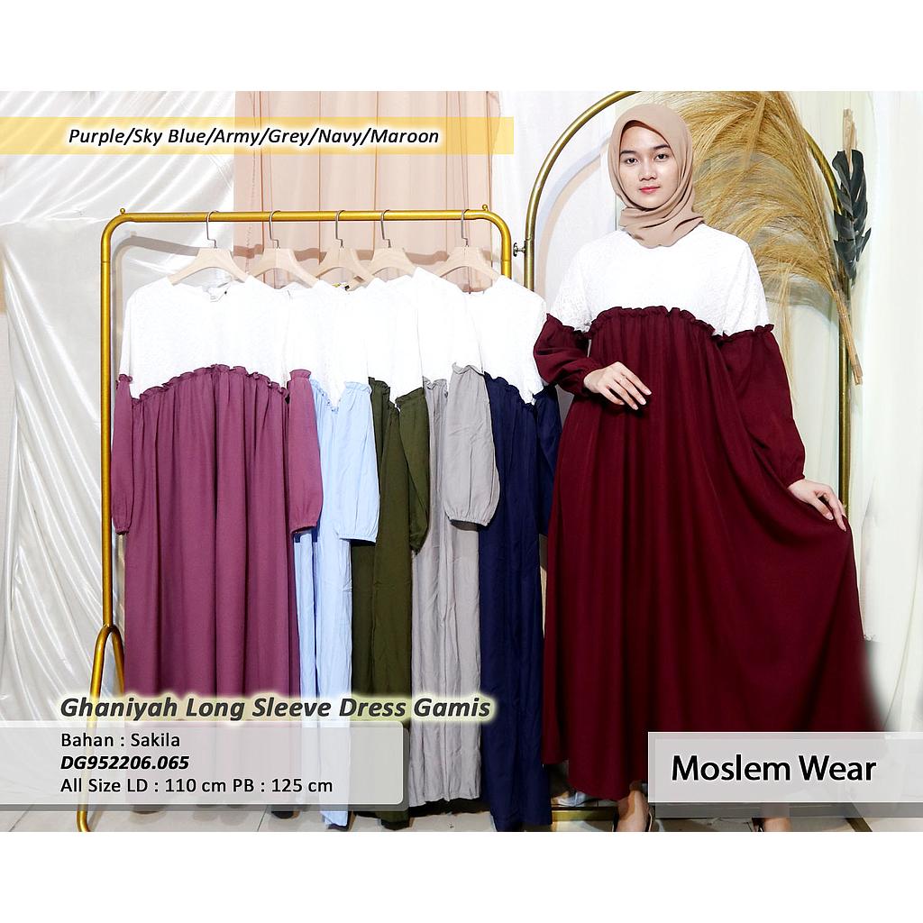 Ghani long Sleeve Dress Gamis(DG.065)