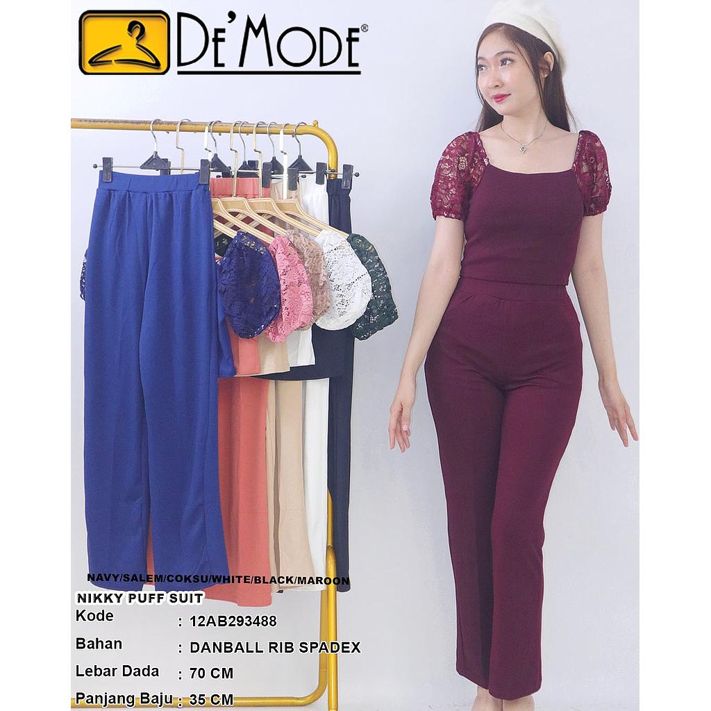 Nikky puff suit (2 piece)