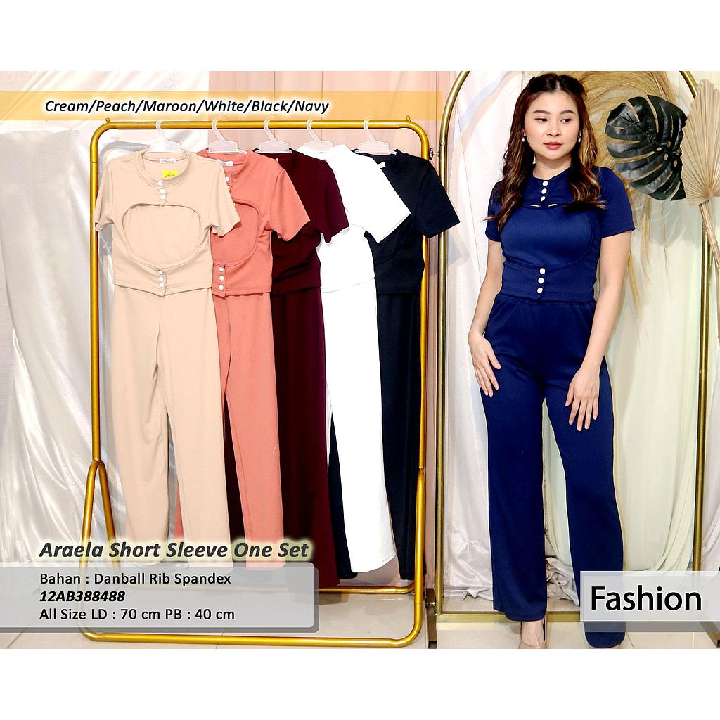 araela short sleeve one set (AB388)