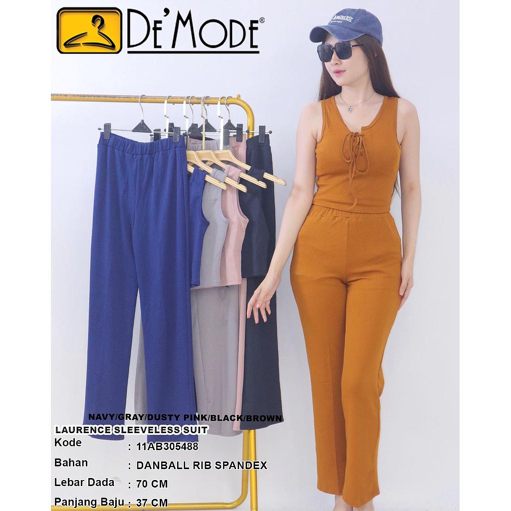 Laurence sleeveless suit (2 piece)(AB305)