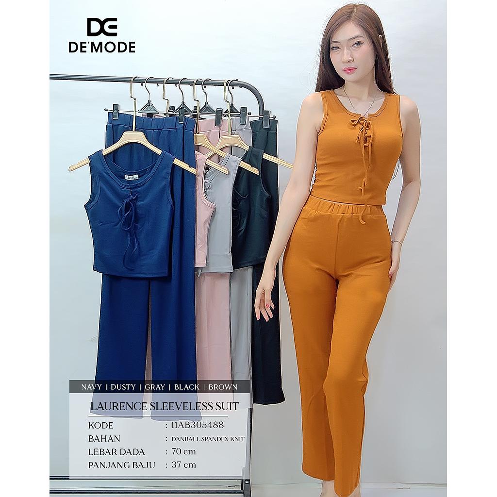 Laurence sleeveless suit (2 piece)(AB305)