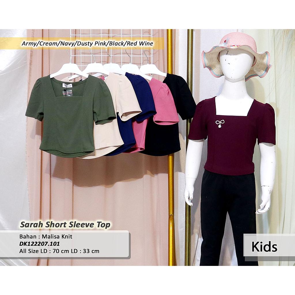 Sarah Short Sleeve Top(DK.101)