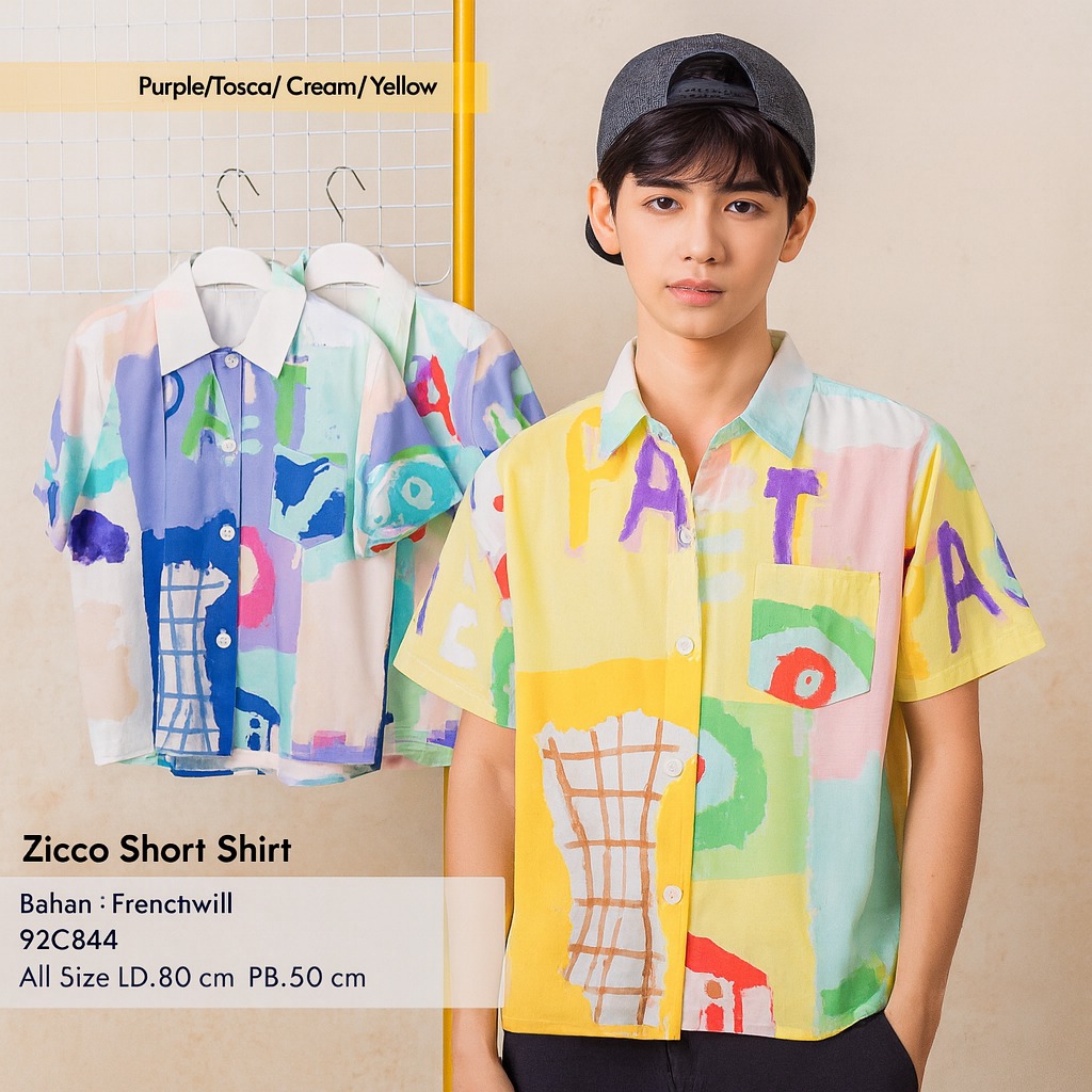 Zicco short  shirt(C 844)