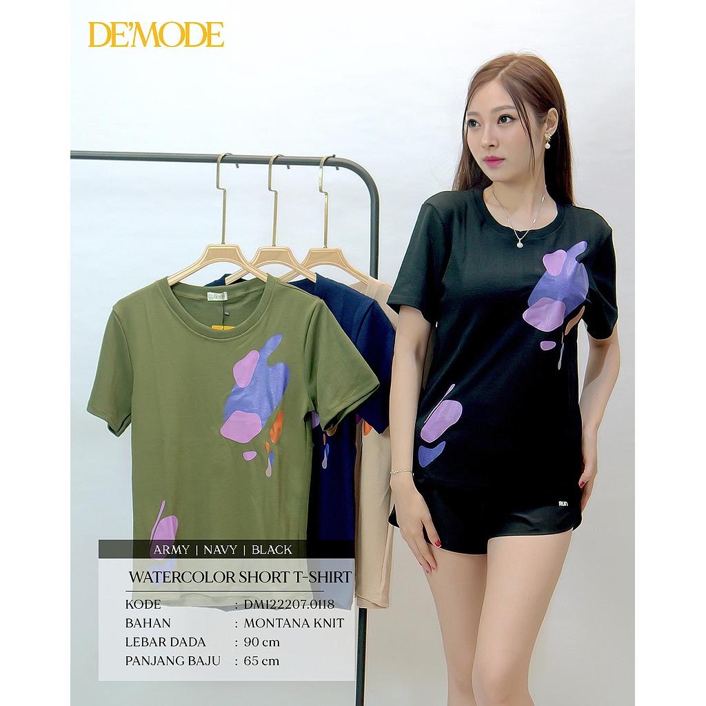 Watercolor Short T-Shirt(DM.0118)